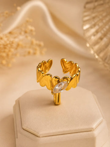 Gold-Plated Pure Anti Tarnish Ring