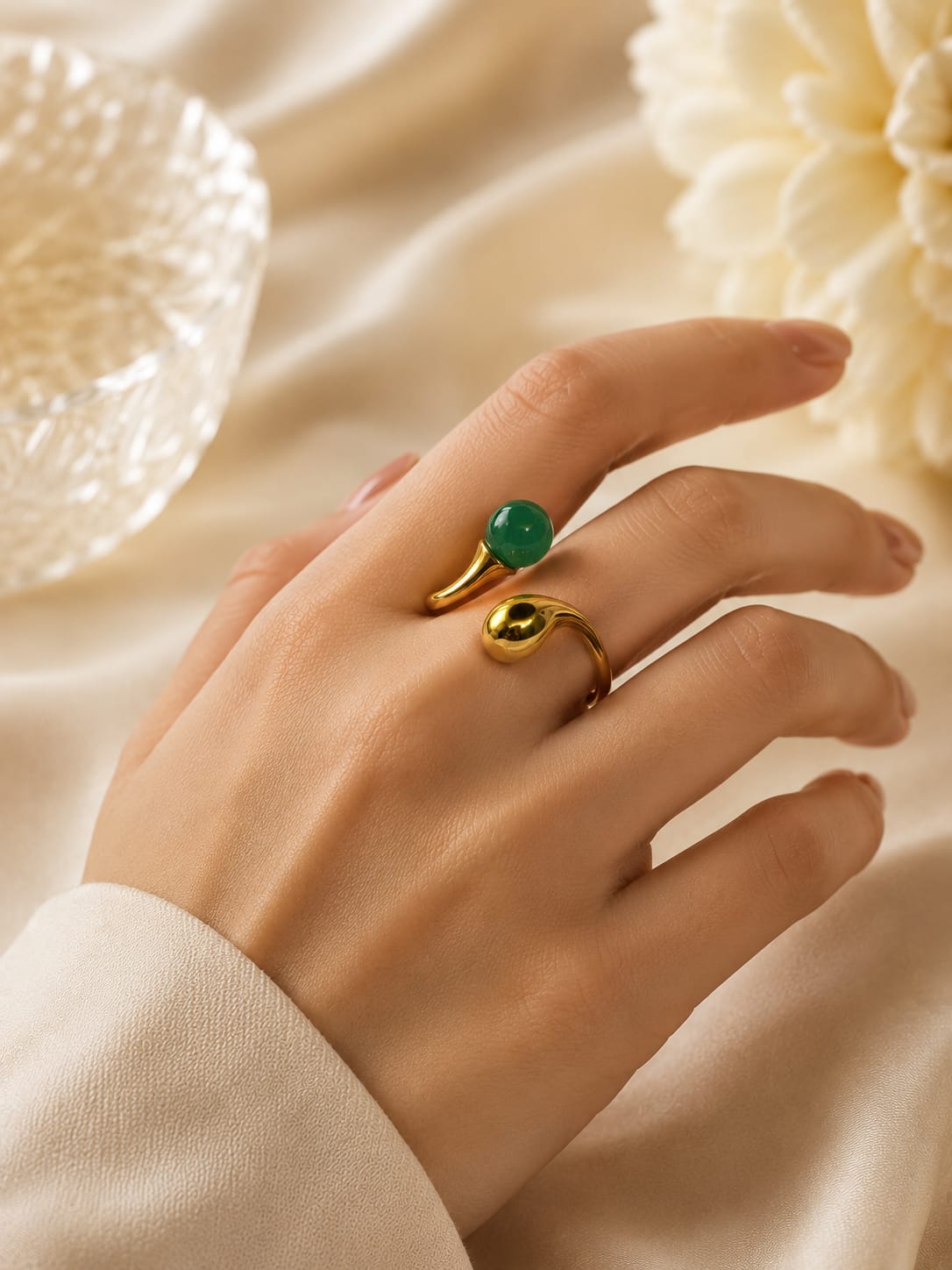 Anti Tarnish Gold Ring